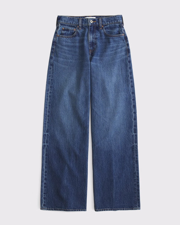 Abercrombie & Fitch - High Rise Wide Leg Jean