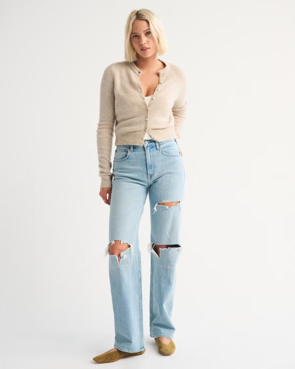 Abercrombie & Fitch - High Rise 90s Relaxed Jean