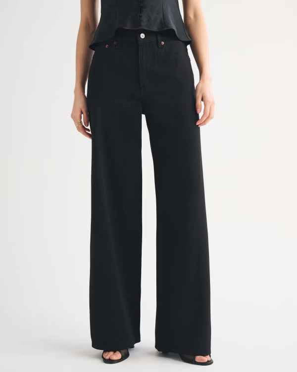Abercrombie & Fitch - High Rise Wide Leg Jean