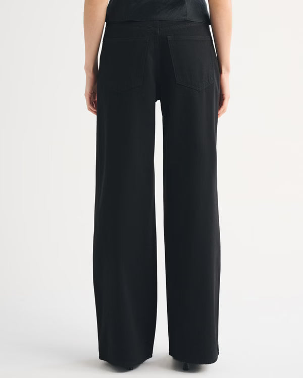 Abercrombie & Fitch - High Rise Wide Leg Jean