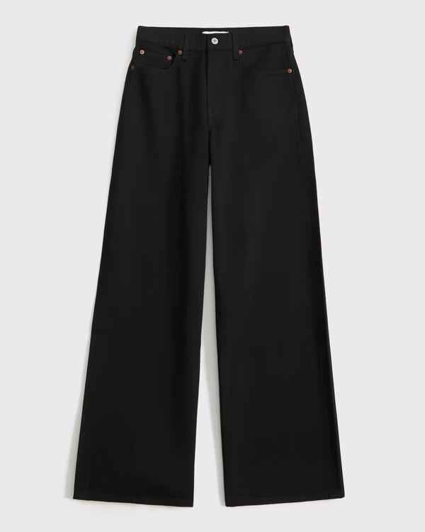 Abercrombie & Fitch - High Rise Wide Leg Jean