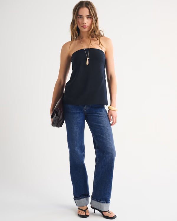 Abercrombie & Fitch - High Rise 90s Relaxed Jean