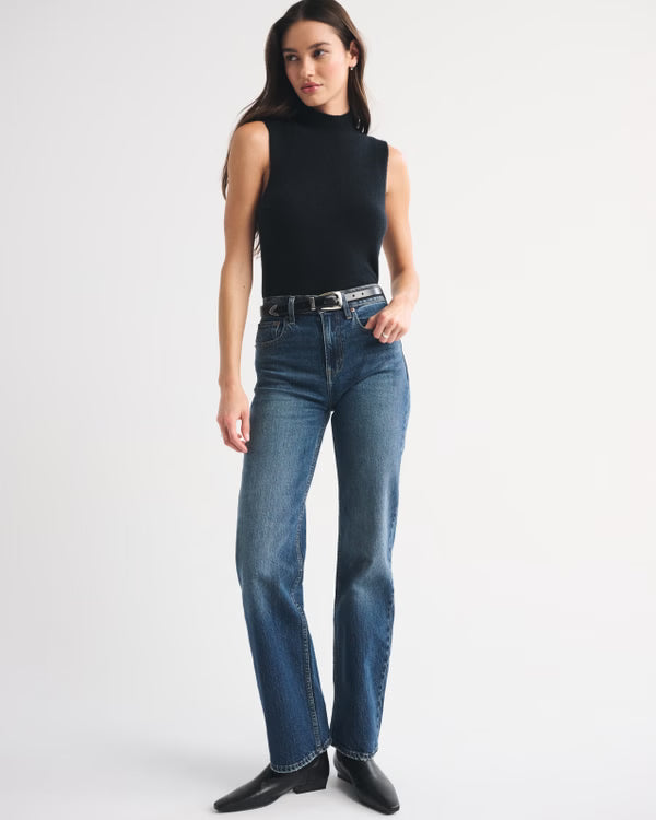 Abercrombie & Fitch - High Rise 90s Relaxed Jean