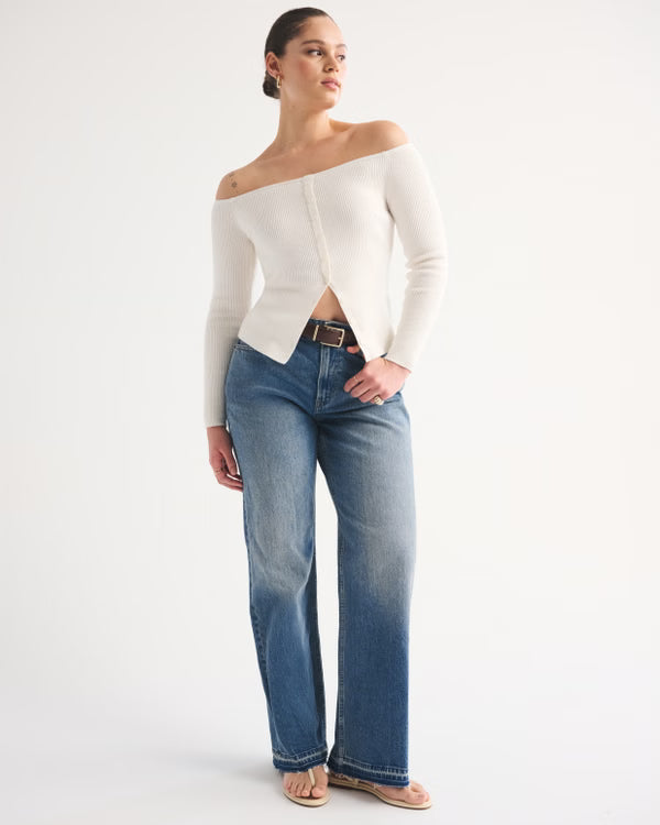 Abercrombie & Fitch - High Rise 90s Relaxed Jean