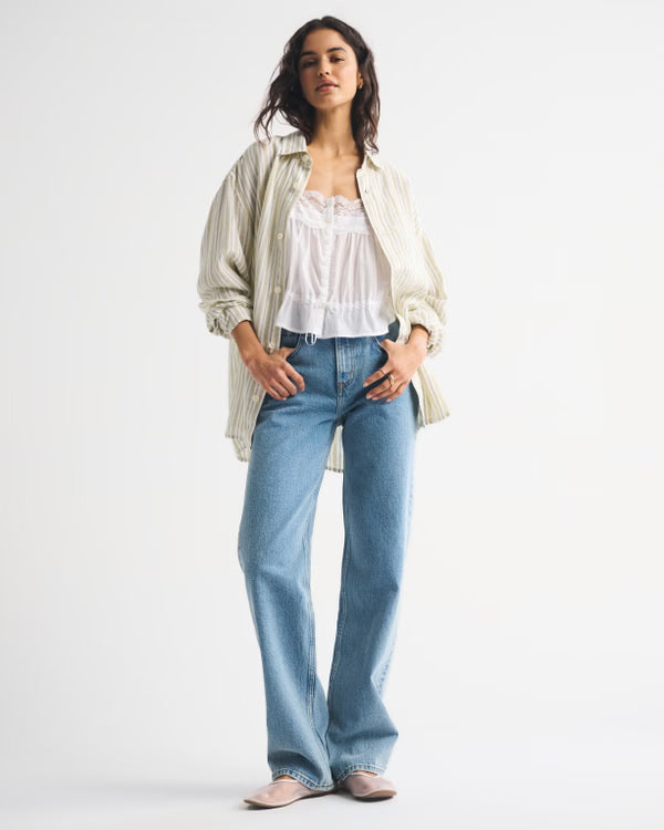 Abercrombie & Fitch - High Rise 90s Relaxed Jean