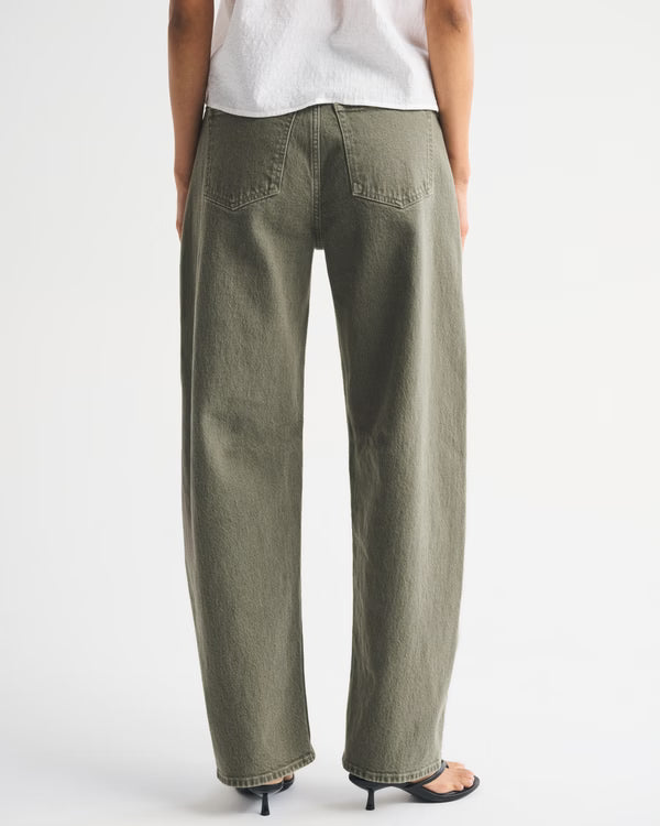 Abercrombie & Fitch - High Rise Barrel Jean