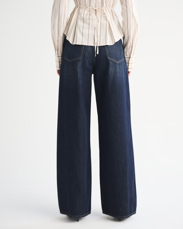 Abercrombie & Fitch - High Rise Wide Leg Jean