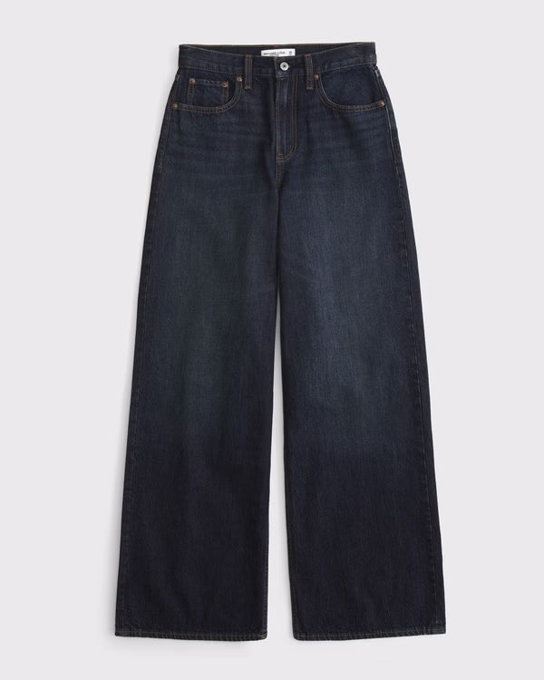Abercrombie & Fitch - High Rise Wide Leg Jean