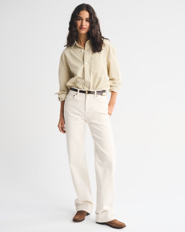 Abercrombie & Fitch - High Rise 90s Relaxed Jean