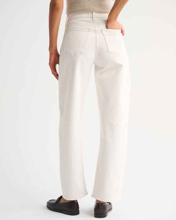 Abercrombie & Fitch - High Rise Barrel Jean