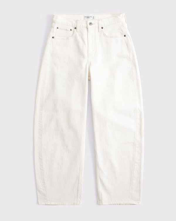 Abercrombie & Fitch - High Rise Barrel Jean