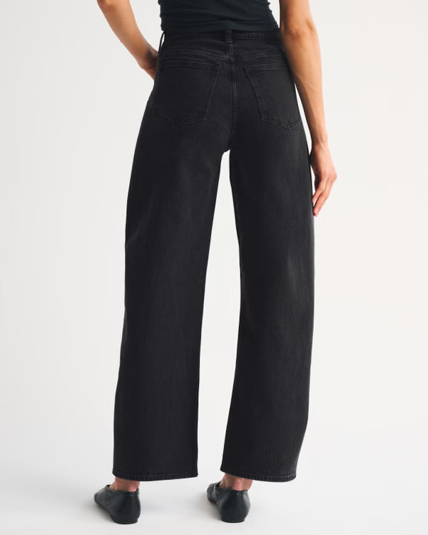 Abercrombie & Fitch - High Rise Barrel Jean
