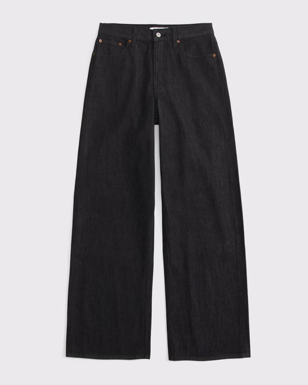 Abercrombie & Fitch - High Rise Wide Leg Jean