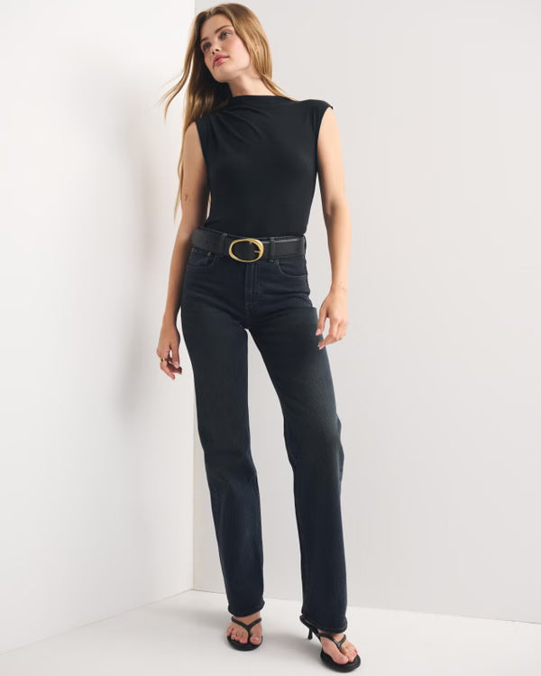 Abercrombie & Fitch - High Rise 90s Relaxed Jean
