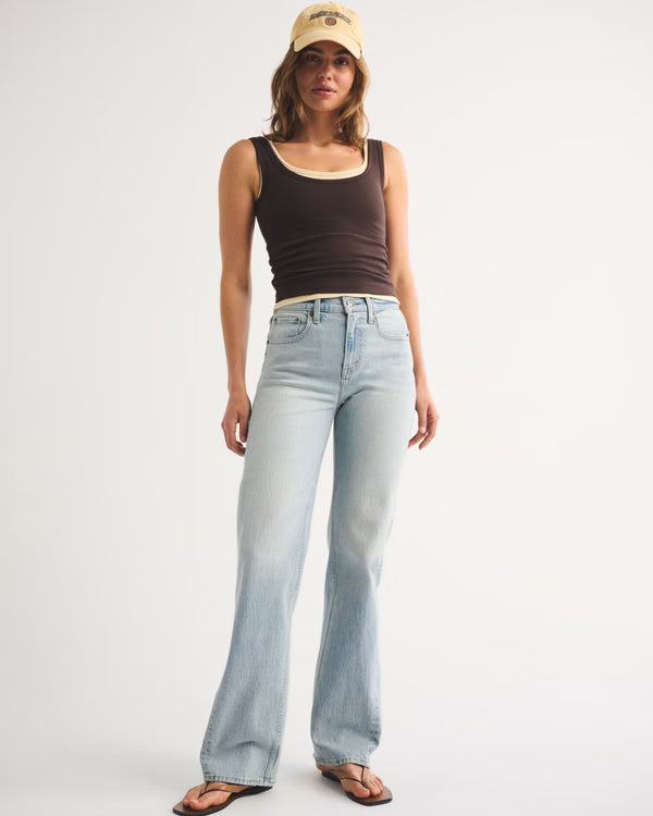 Abercrombie & Fitch - High Rise 90s Relaxed Jean