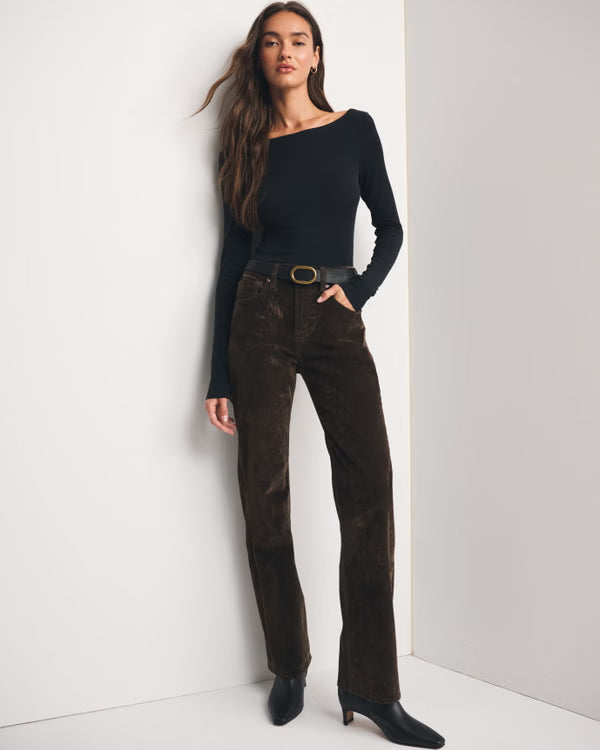 Abercrombie & Fitch - High Rise 90s Relaxed Jean