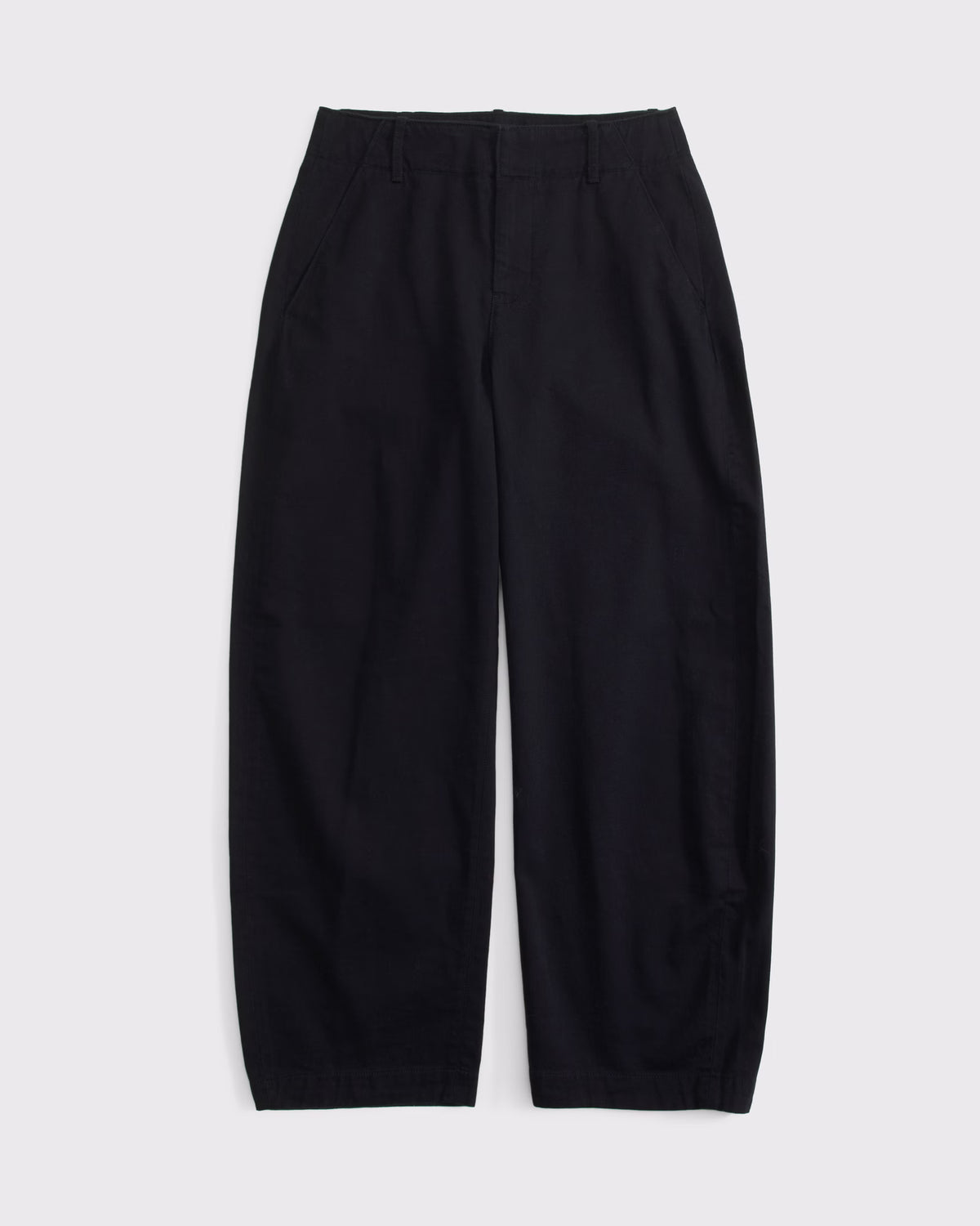 Abercrombie & Fitch - 100% Cotton High Rise Chino Barrel Pant