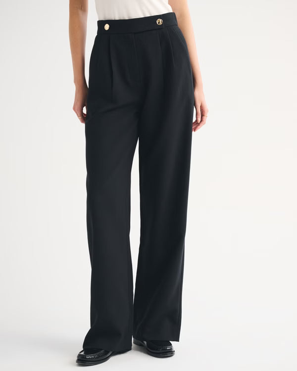 Abercrombie & Fitch - Sloane Tailored Wide Leg Pant