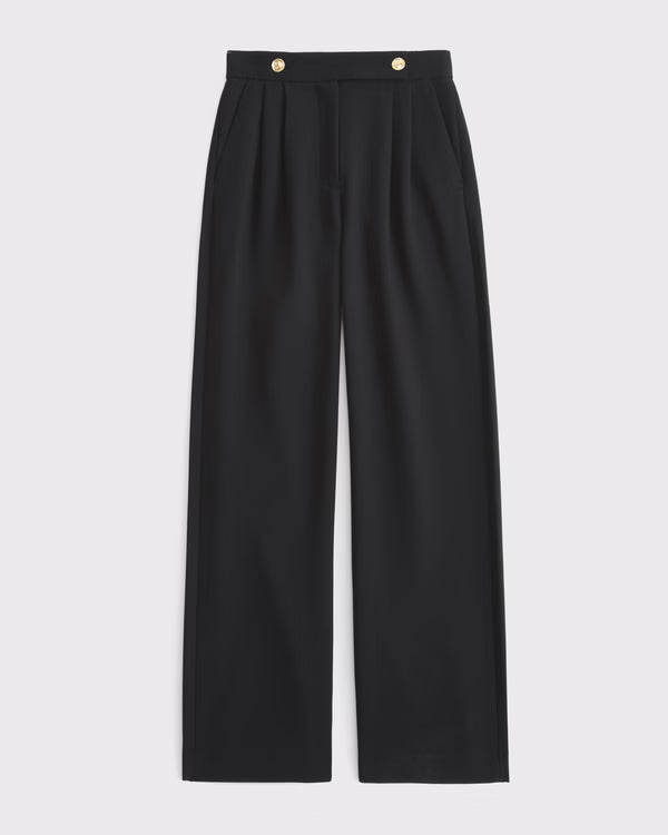 Abercrombie & Fitch - Sloane Tailored Wide Leg Pant