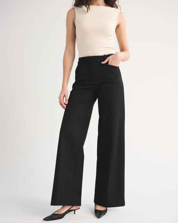 Abercrombie & Fitch -  Forme Ultra Wide Leg Pant