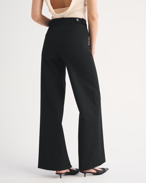 Abercrombie & Fitch -  Forme Ultra Wide Leg Pant