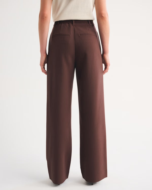 Abercrombie & Fitch - Sloane Tailored Wide Leg Pant