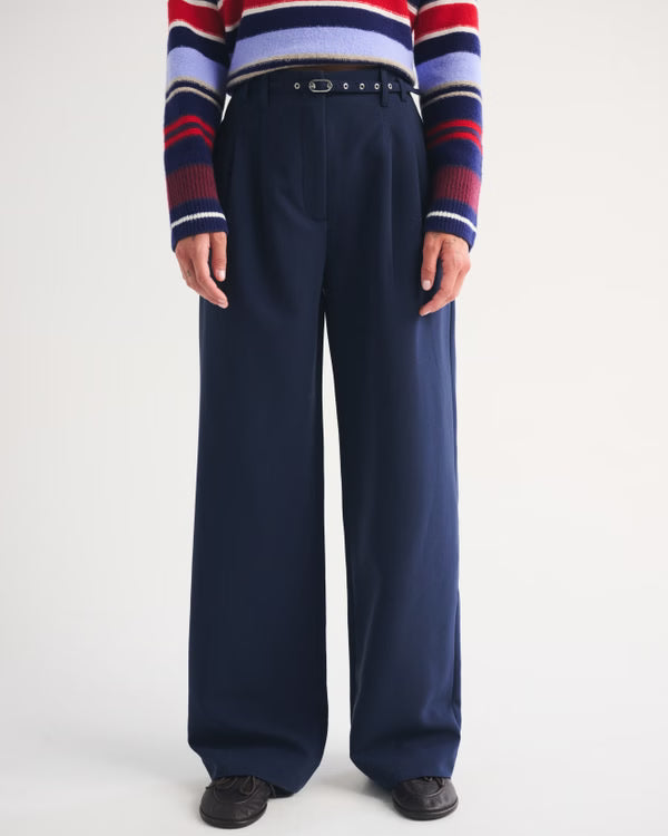 Abercrombie & Fitch - Sloane Tailored Wide Leg Pant