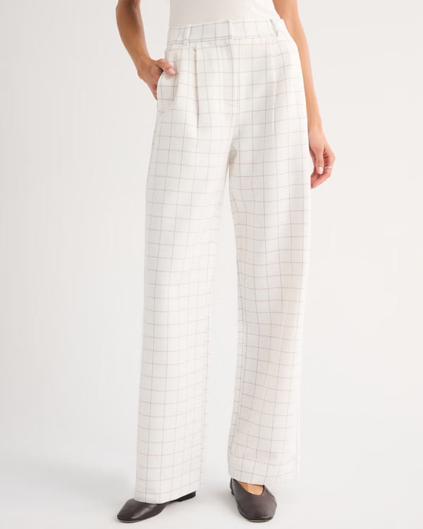 Abercrombie & Fitch - Sloane Tailored Wide Leg Pant