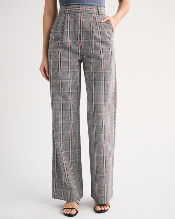 Abercrombie & Fitch - Sloane Tailored Wide Leg Pant