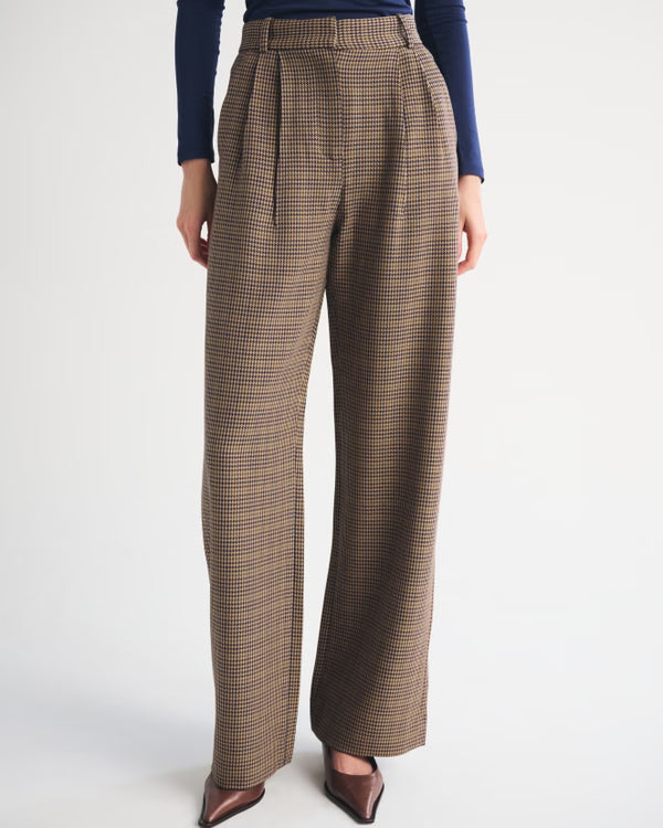 Abercrombie & Fitch - Sloane Tailored Wide Leg Pant