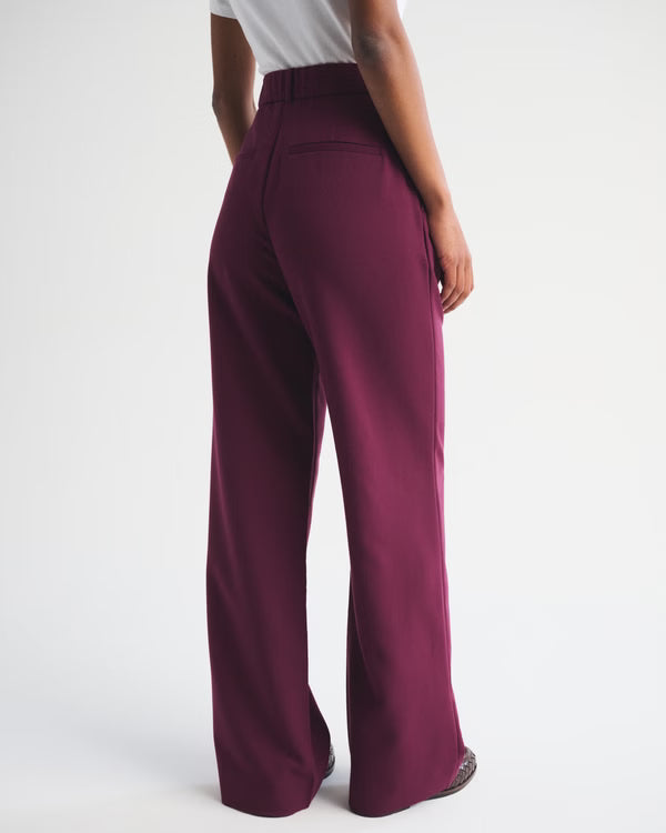 Abercrombie & Fitch - Sloane Tailored Wide Leg Pant