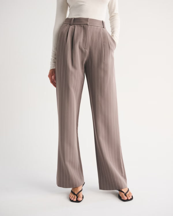 Abercrombie & Fitch - Sloane Tailored Wide Leg Pant