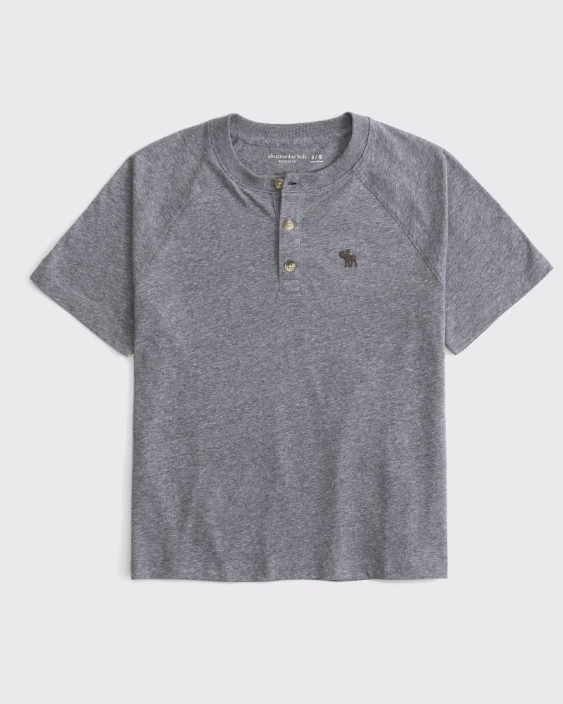 Abercrombie & Fitch - Short-Sleeve Icon Henley