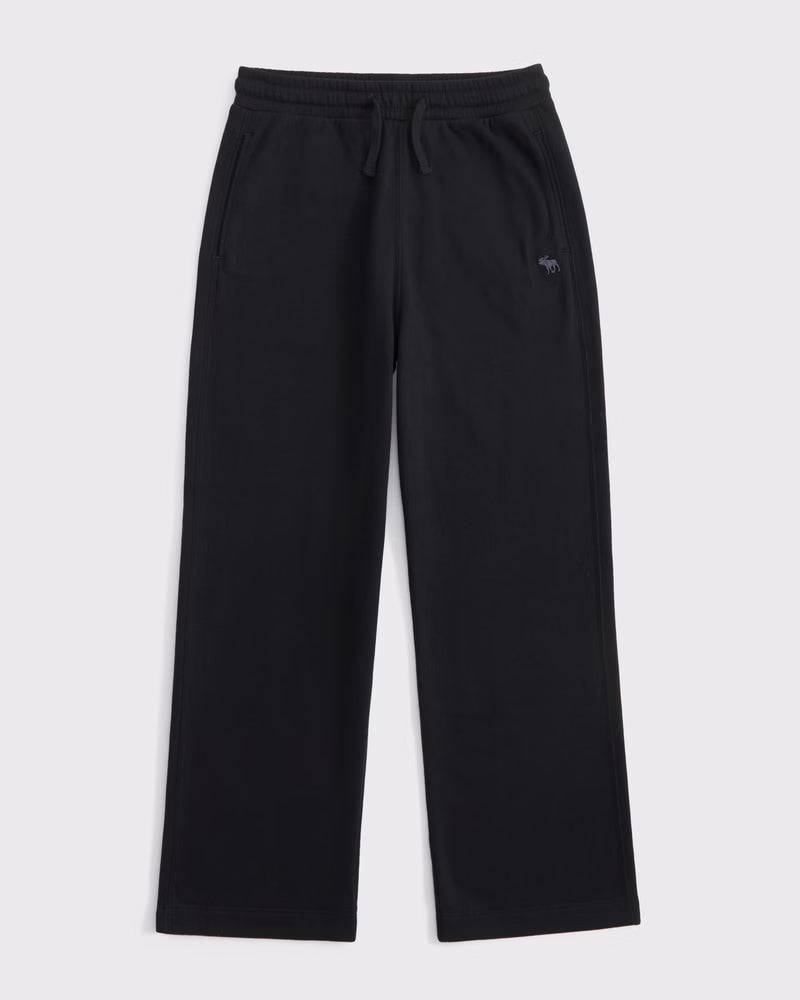 Abercrombie & Fitch - Essential Icon Baggy Open-Hem Sweatpants