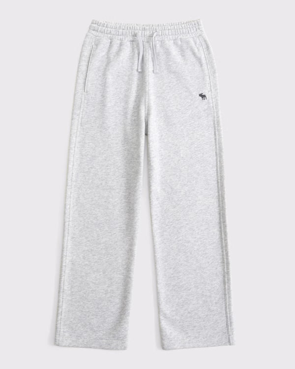 Abercrombie & Fitch - Essential Icon Baggy Open-Hem Sweatpants