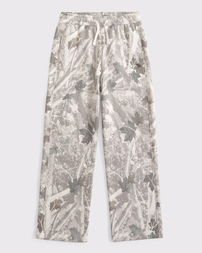 Abercrombie & Fitch - Essential Icon Baggy Open-Hem Sweatpants