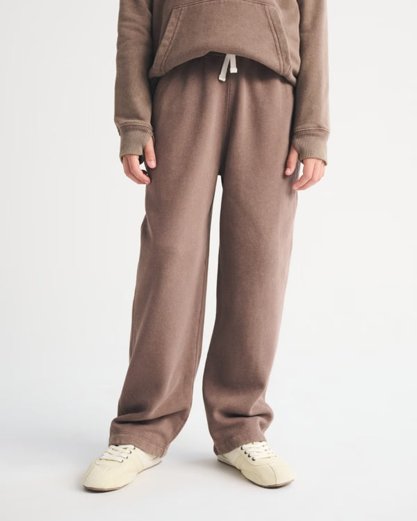 Abercrombie & Fitch - Essential Icon Baggy Open-Hem Sweatpants