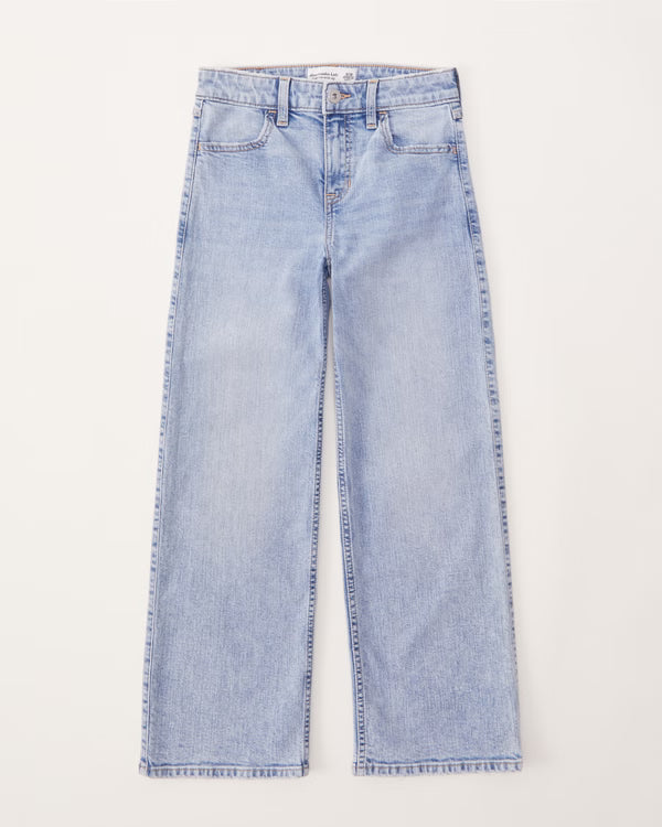 Abercrombie & Fitch - High Rise Wide Leg Jeans