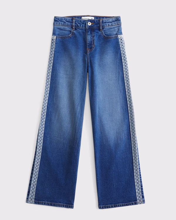 Abercrombie & Fitch - High Rise Wide Leg Jeans