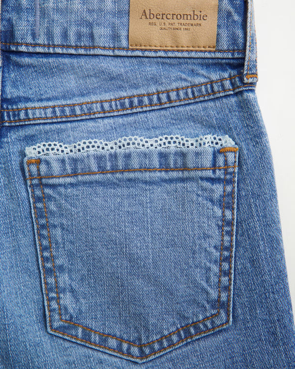 Abercrombie & Fitch - High Rise Wide Leg Jeans