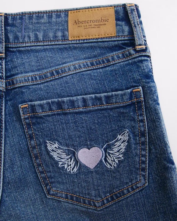 Abercrombie & Fitch - High Rise Wide Leg Jeans