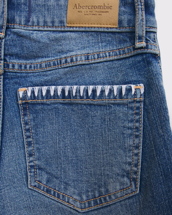 Abercrombie & Fitch - High Rise Wide Leg Jeans