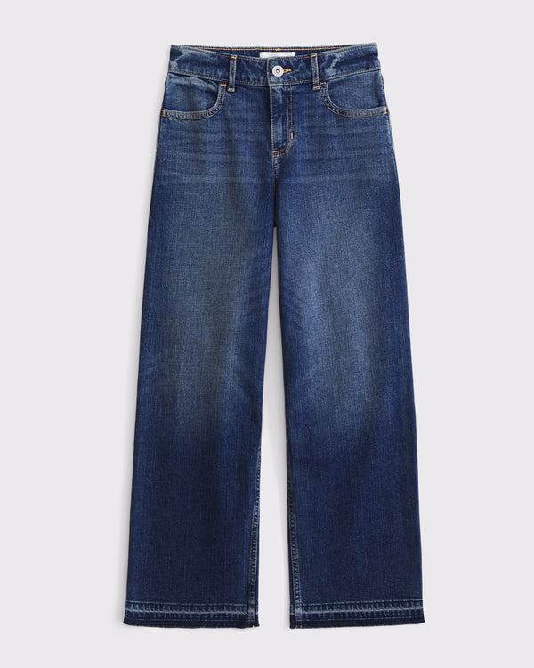 Abercrombie & Fitch - High Rise Wide Leg Jeans