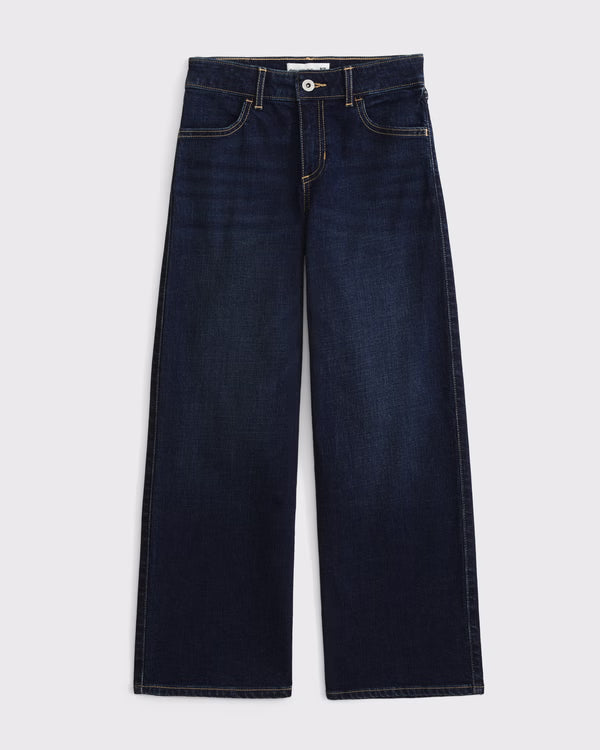 Abercrombie & Fitch - High Rise Wide Leg Jeans