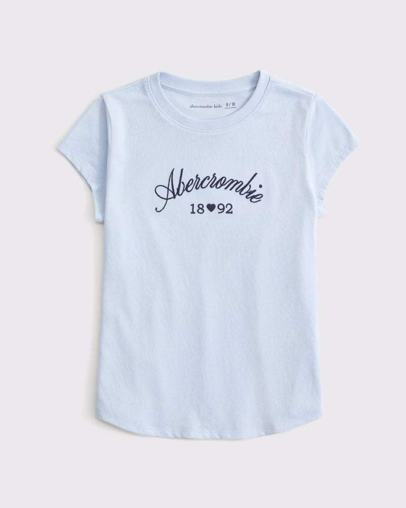 Abercrombie & Fitch - Logo Crew Tee