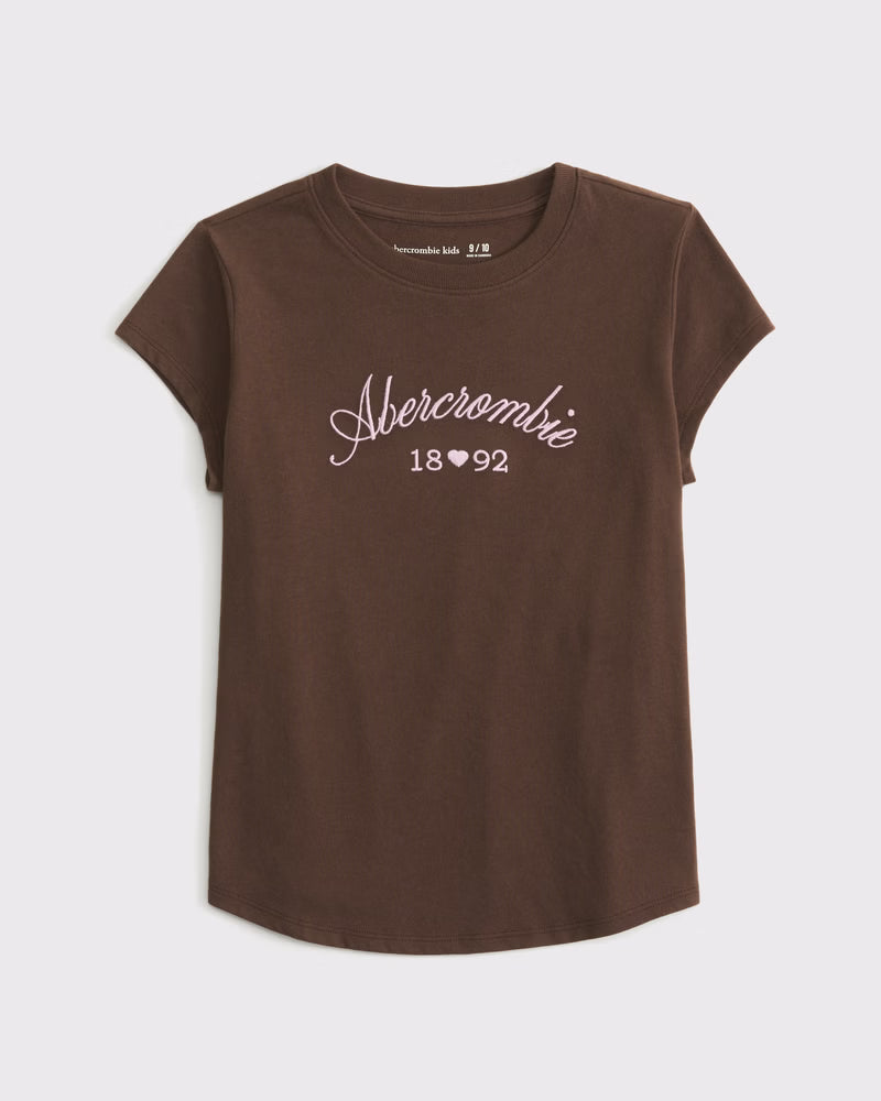 Abercrombie & Fitch - Logo Crew Tee