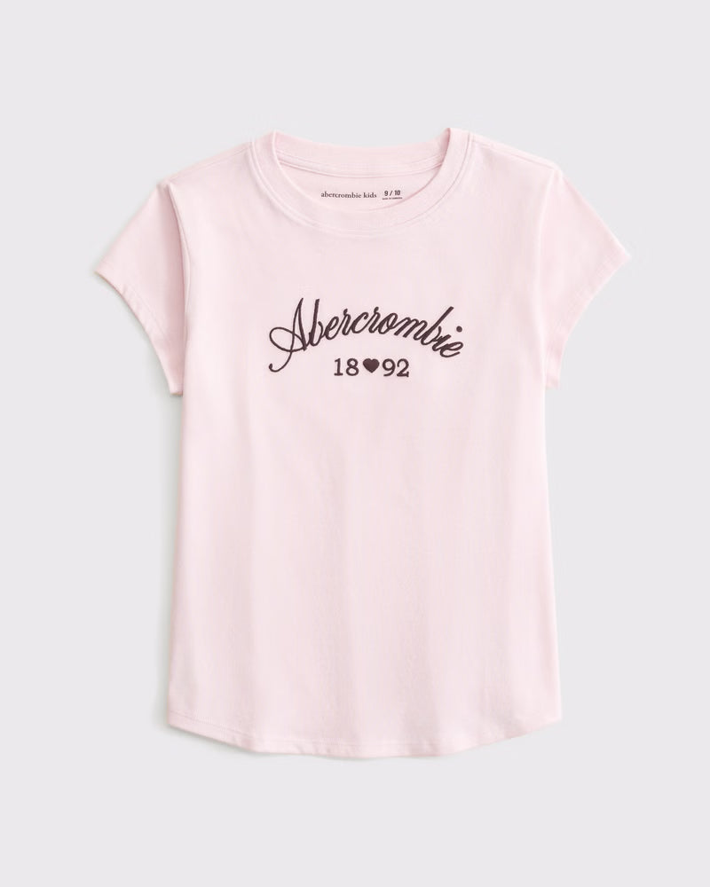 Abercrombie & Fitch - Logo Crew Tee
