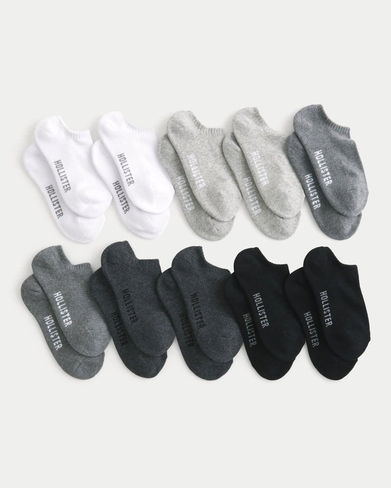 Hollister - Logo Ankle Socks 10 - Pack - Brandatak Store