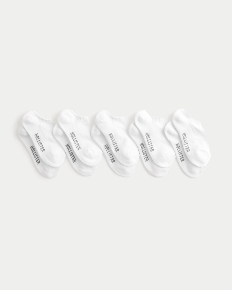 Hollister - Logo Ankle Socks 5 - Pack - Brandatak Store