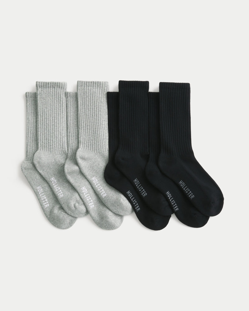 Hollister - Crew Socks 4-Pack